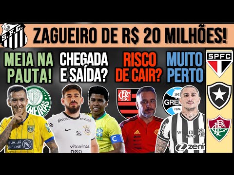 VERDÃO ANALISA MEIA PARAGUAIO! TIMÃO: ANDREY E MENDEZ; VP CAI? SAF DO GALO; SP, OLUNGA, JOAQUIM E +