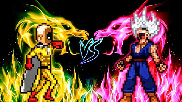 Manga Saitama OP (New) VS Gohan Beast V2 OP in Jump Force Mugen