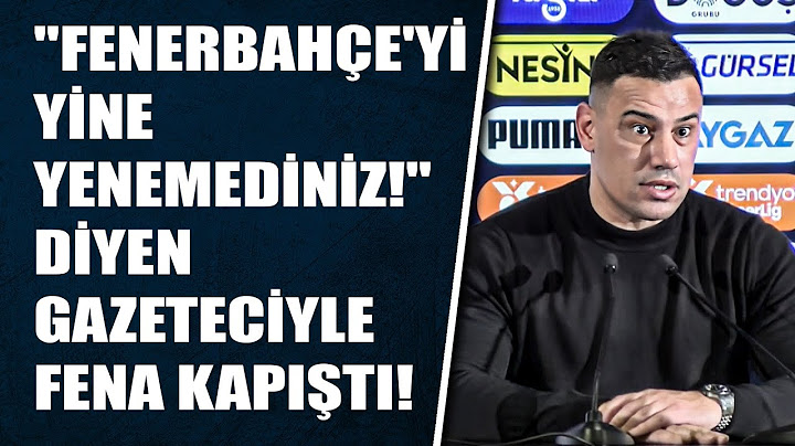 BOMBA ANLAR! Çağdaş Atan, "Fenerbahçe'yi yine yenemediniz!" diyen gazeteciyle fena kapıştı!