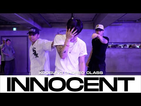 KOOSUNG CHOREO CLASS | Innocent - Justine Skye, Justin Timberlake | @justjerkacademy