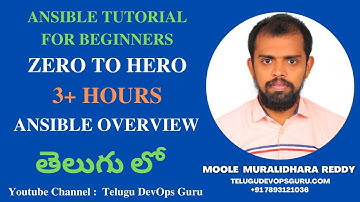 Ansible Overview in Telugu - Telugu DevOps Guru - Learn DevOps  from Scratch In Telugu