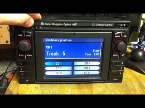 VWCDC CD Changer Emulator + Bluetooth (VW MFD)