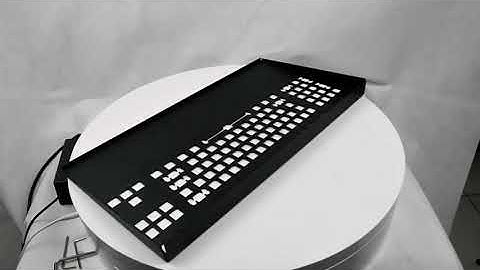 Cnc Precision Aluminum Metal Machining Computer Keyboard Oem Cnc Machined Parts