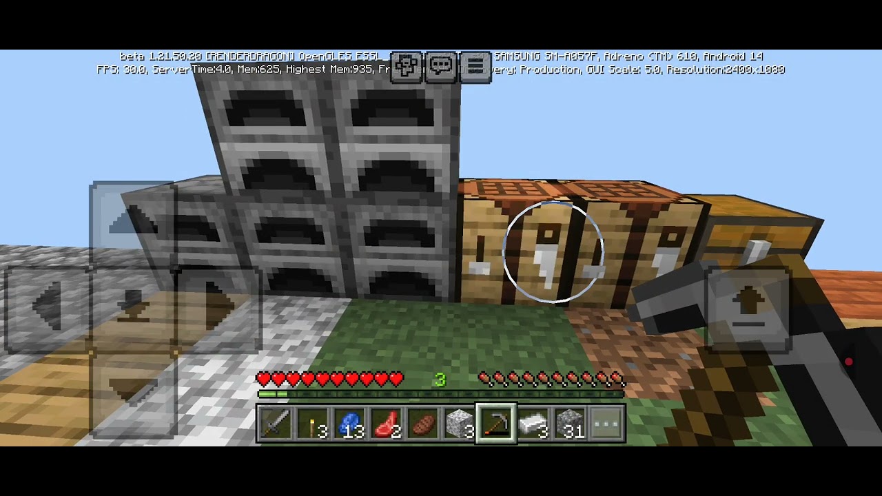 Выживаю на 1 блоке в майнкрафт в MR play