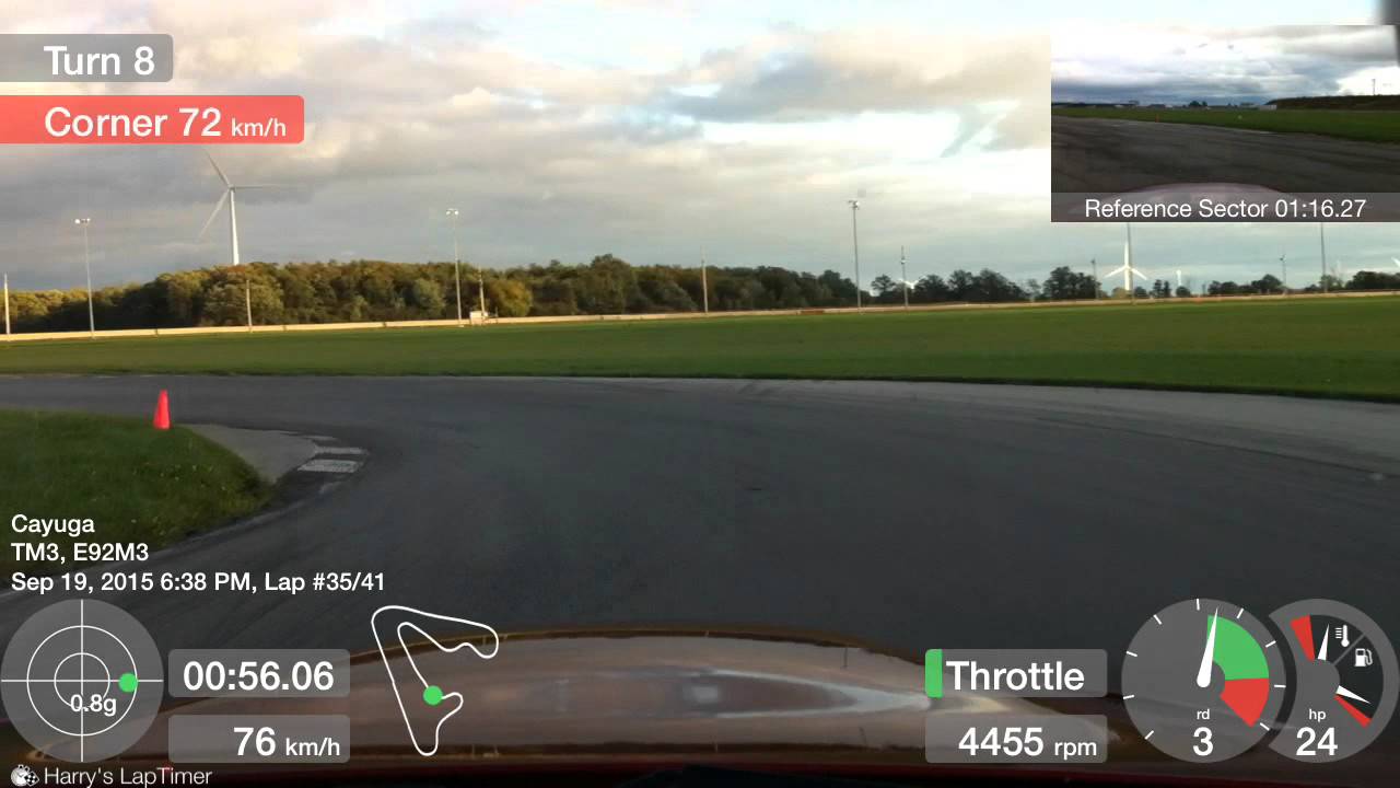 Toronto Motorsport Park Evening Lapping Sept 19 2015 E92 M3