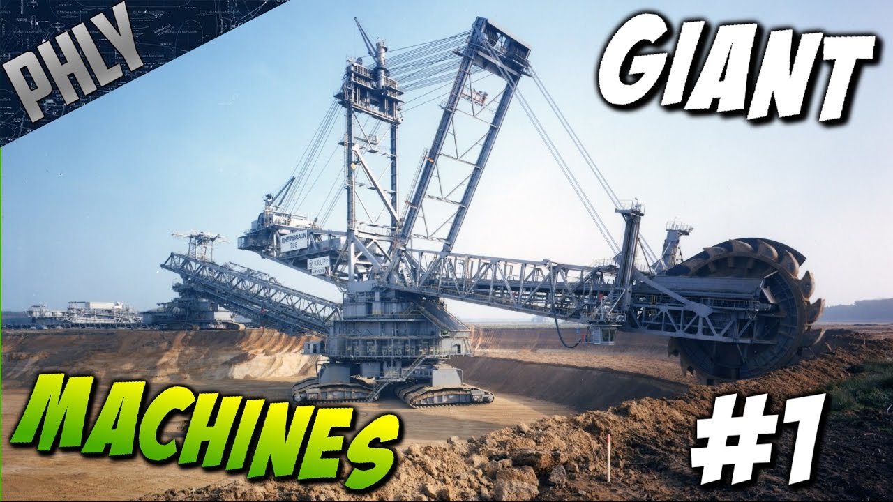 GIANT MACHINES 2017 Bucket Wheel Excavator (Giant Machines Gameplay