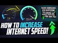 How to increase internet speed!