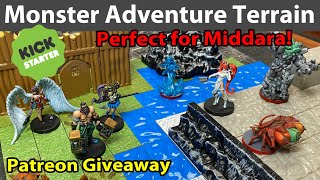 Monster Adventure Terrain Kickstarter Perfect for Middara! screenshot 4