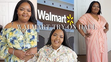 EVERYTHING Under $60!! Walmart 🌼 SPRING plus size Try-On Haul #plussizetryonhaul #walmarthauls