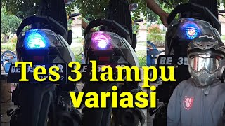 Lampu REM motor berkedip kedip tanpa ganti bohlam lampu asli motor