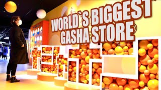 Самый большой в мире магазин капсульных игрушек GASHAPON в ТОКИО, ЯПОНИЯ
