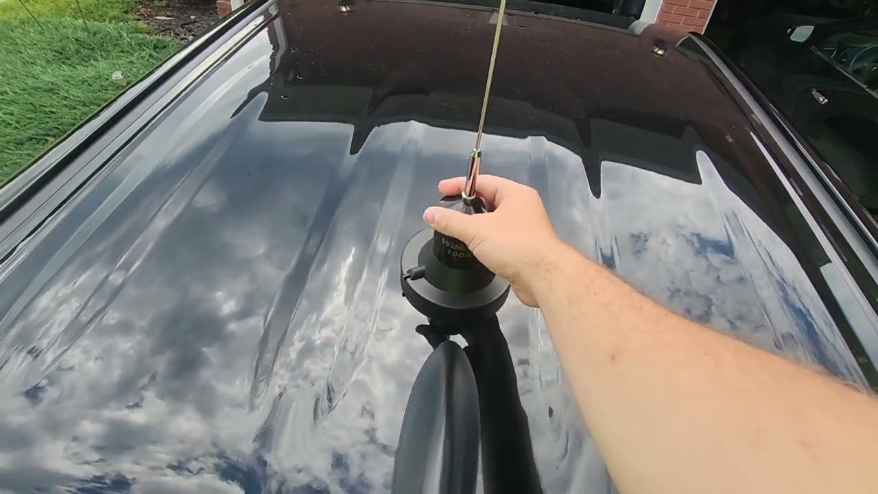 wilson 1000 cb magnetic whip antenna review 62 1/2 inches long