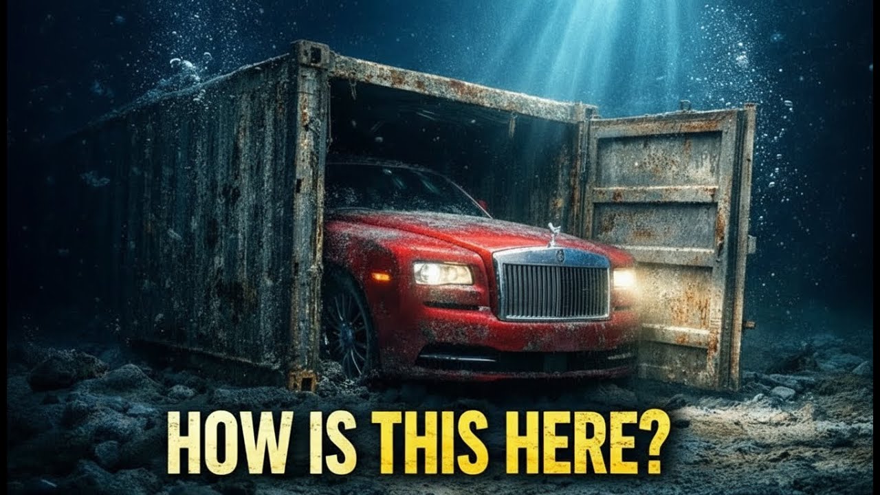 We Found a Red Rolls-Royce at the Bottom of the Ocean