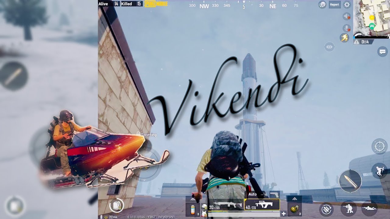 PUBG Mobile : Beta 0.10: Vikendi Gameplay