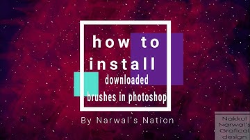 How to add more brushes in adobe Photoshop