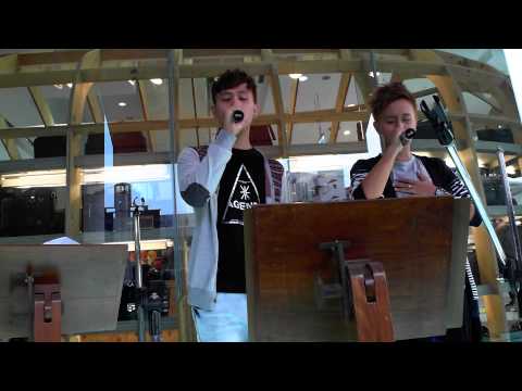 131013YTwo 台南focus歌聲發表會 向前衝cover
