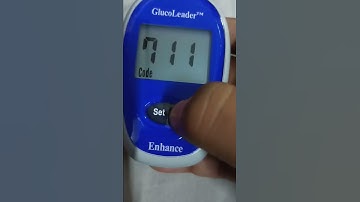 How to Glucose Meter Code Setup