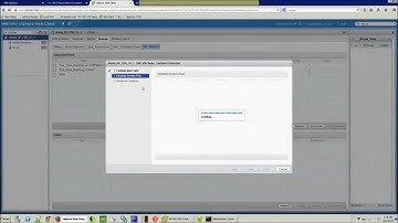 Protect and Restore VMware with AppSync from EMC VSI 6.3 plugin