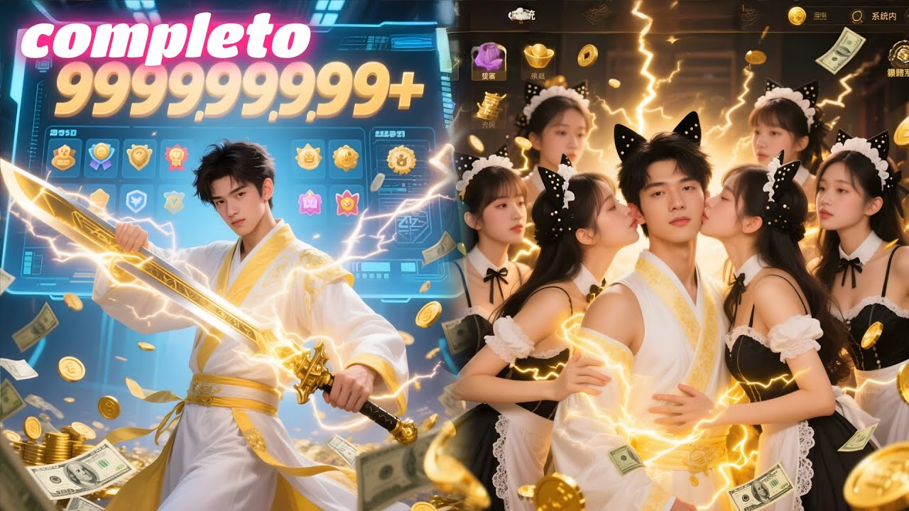 Un activó el "Sistema Supremo Más Fuerte" —ganó fuerza invencible,estuvo rodeado de muchas bellezas.