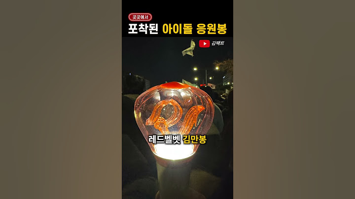 유난히 많이 보였던 '아이돌 응원봉'들
