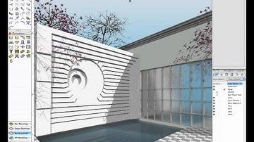 Creating Sculpted Walls in Vectorworks