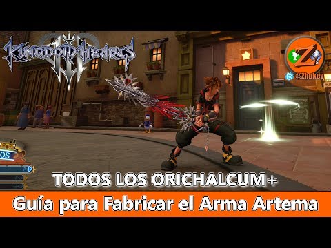Vídeo: Kingdom Hearts 3 Ultima Weapon Guide: Dónde Encontrar Todas Las Ubicaciones De Orichalcum + Para Crear La Mejor Llave Espada
