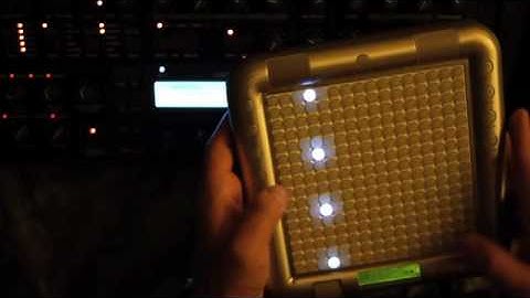 Atomic Ohm Bell "Parked the Ship" (Tenori-On w/ Virus TI Desktop)