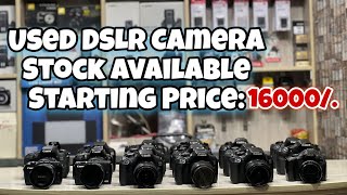 New DSLR Camera Stock Available dslr camera latest video in Pakistan camera wholesale market