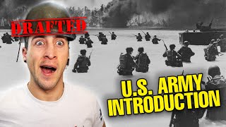 VETERAN LOVES ARMY BOOT CAMP FOOTAGE FROM WORLD WAR!! WW2 BASIC TRAINING!