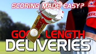 How to SCORE RUNS off GOOD LENGTH deliveries - Cricket Batting Tips