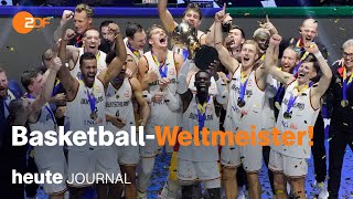 heute journal vom 10.09.2023 Nachbeben in Marokko, deutsche Basketballer gewinnen WM, Aus für Flick