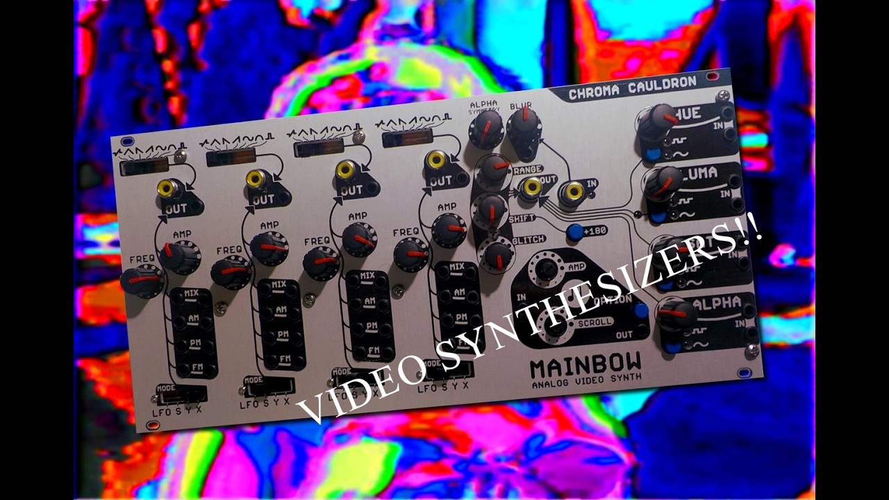Video synthesizers: Bending the signal