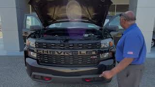CERTIFIED PRE-OWNED 2021 CHEVROLET SILVERADO 1500 Crew Cab Short Box 4-Wheel Drive Custom Trail Boss