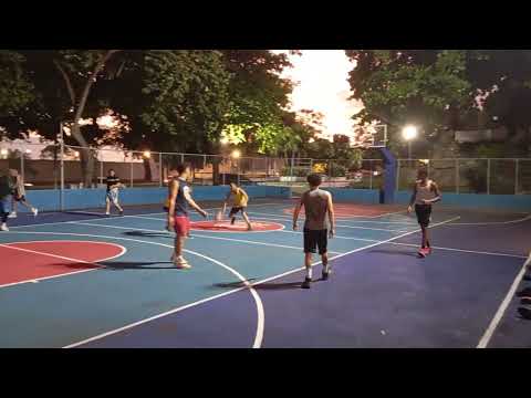 BASKET BARRIAL QUINTETO MUCHAS DEFENSA #elnegrosportstv #canchademontesinos #malecon