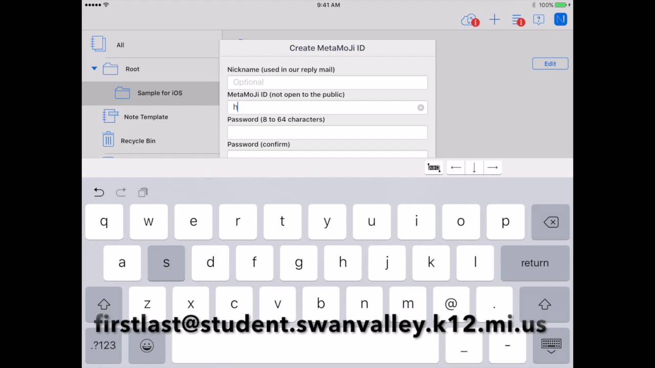 MetaMoJi Note - Create & Back up