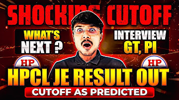 “HPCL JE Results 2025 Out! What’s Next GT & PI | Complete Preparation Guide”