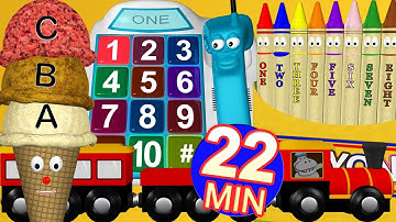 Best Learning Video for Kids | Alphabet, Numbers, Shapes & Colors for Toddlers