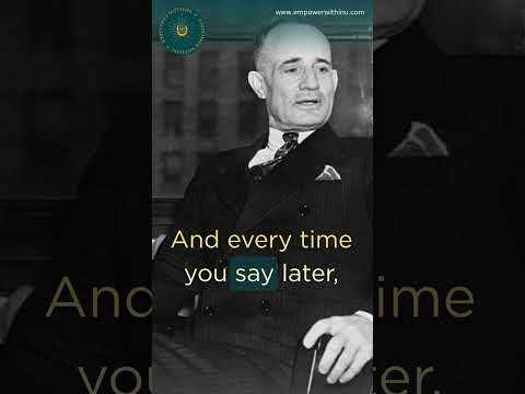 Stop Wasting Time – Napoleon Hill’s Life-Changing Success Rule