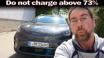 Kia eNiro - Full charge test 1-100% at Ionity