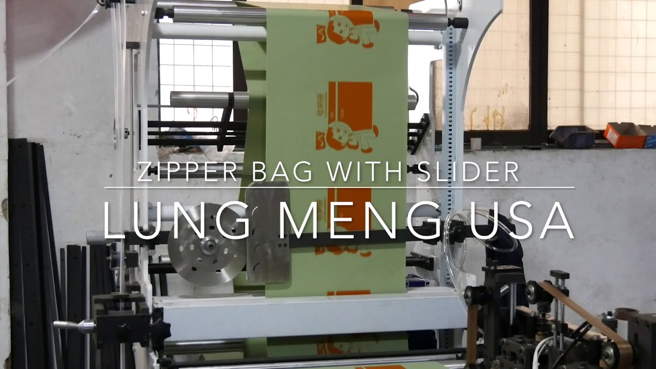 ZIPPER BAG MAKING MACHINE