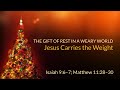 The Gift of Rest in a Weary World