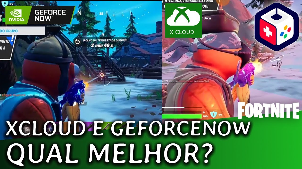 FORTNITE in 3 DIFFERENT CLOUD GAMING!!! XCLOUD, GEFORCE NOW and