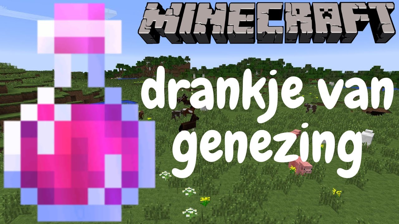 Hoe maak je drankjes van genezing in minecraft - YouTube