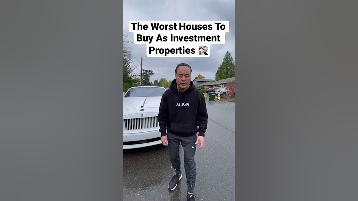 The Worst Houses To Buy As Investment Properties #shorts