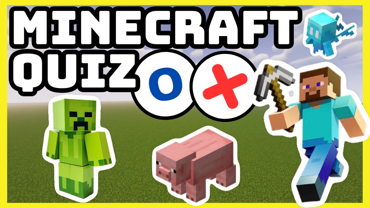 Ultimate Minecraft OX Quiz : 28 Challenging Questions!