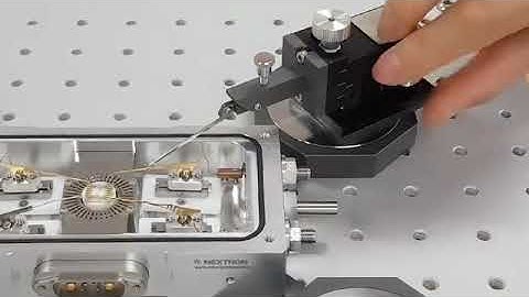 [ZOOM IN] Precise Probing of Micro Probe Station (XYZ Positioner Module) 1 - Micro Probe System