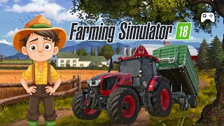 FS 18 COW FARM. Timelapse #video I bought abaler and a tedder and all tools active in fs18 Multiple.