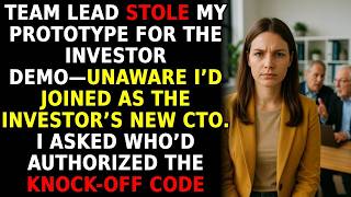 Team Lead Stole My Code for a Demo — He Didn’t Know I Was the New CTO 💼🔥   Corporate Revenge