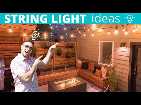 String Lights (Backyard Patio Ideas)