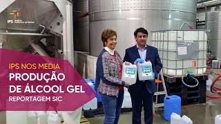 IPS e Casa Ermelinda Freitas produzem Álcool Gel | Reportagem SIC